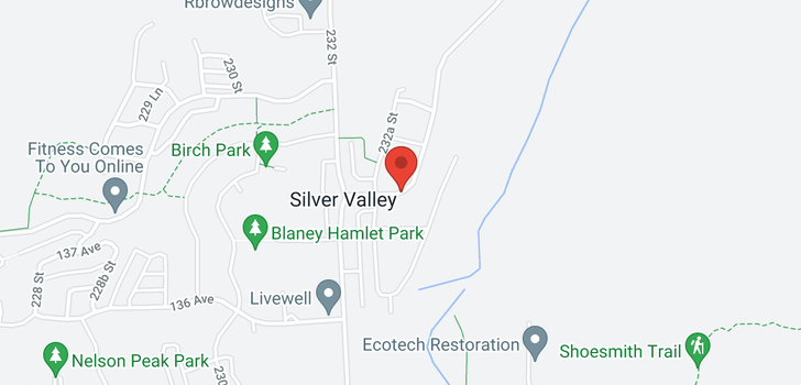 map of 23288 SILVER VALLEY ROAD